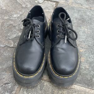 1461 SMOOTH LEATHER PLATFORM DOC MARTENS